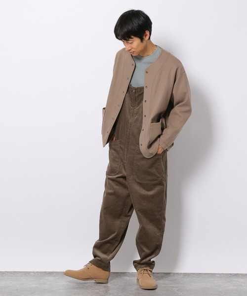 LAKOLE（ラコレ）の「コーデュロイオーバーオール / 217522（サロペット/オーバーオール・メンズ・ブラック/オリーブ/モカ/アイボリー・MEDIUM/LARGE）」の18枚目の写真