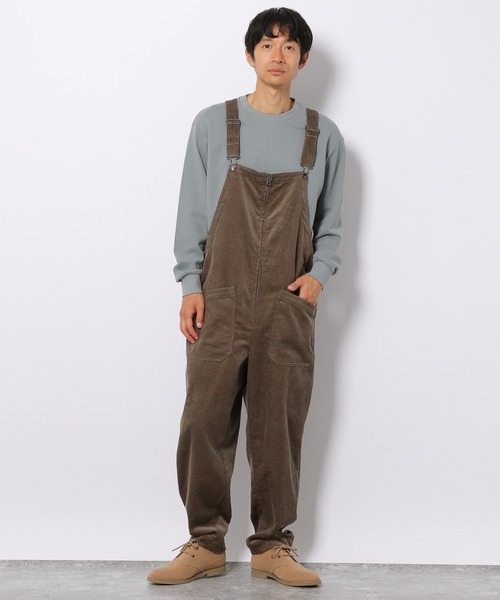 LAKOLE（ラコレ）の「コーデュロイオーバーオール / 217522（サロペット/オーバーオール・メンズ・ブラック/オリーブ/モカ/アイボリー・MEDIUM/LARGE）」の22枚目の写真