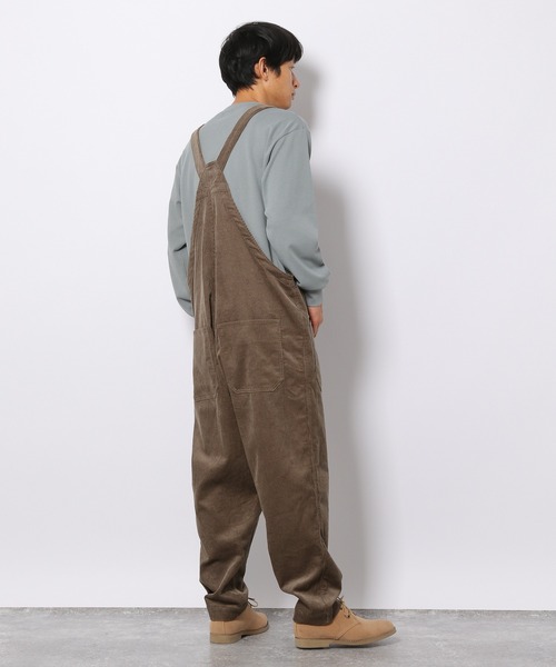 LAKOLE（ラコレ）の「コーデュロイオーバーオール / 217522（サロペット/オーバーオール・メンズ・ブラック/オリーブ/モカ/アイボリー・MEDIUM/LARGE）」の19枚目の写真