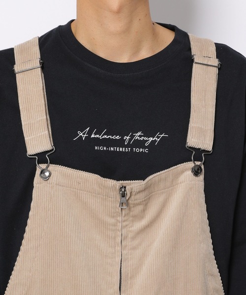 LAKOLE（ラコレ）の「コーデュロイオーバーオール / 217522（サロペット/オーバーオール・メンズ・ブラック/オリーブ/モカ/アイボリー・MEDIUM/LARGE）」の16枚目の写真