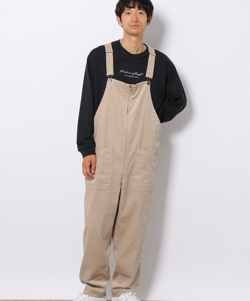 LAKOLE（ラコレ）の「コーデュロイオーバーオール / 217522（サロペット/オーバーオール・メンズ・ブラック/オリーブ/モカ/アイボリー・MEDIUM/LARGE）」の10枚目の写真