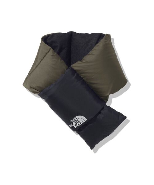 THE NORTH FACE（ザノースフェイス）の「THE NORTH FACE: ヌプシ マフラー（マフラー・メンズ・ブラック/オリーブ/イエロー/キャメル・ONE SIZE）」の3枚目の写真
