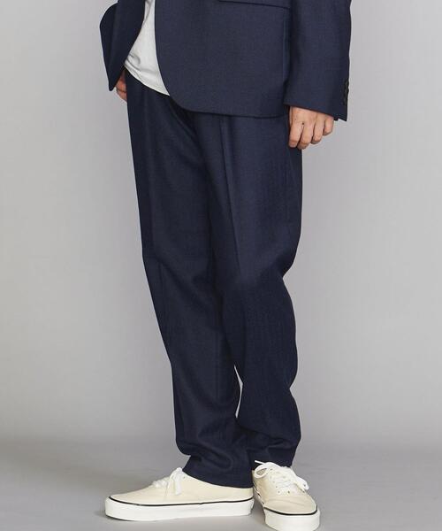 BEAUTY&YOUTH UNITED ARROWS(ビューティーアンドユースユナイテッドアローズ)の「BY ストレッチ サキソニー スリム パンツ -セットアップ対応-(スラックス・メンズ・グレー/ネイビー/その他1・M/S/L/XL)」の21枚目の写真