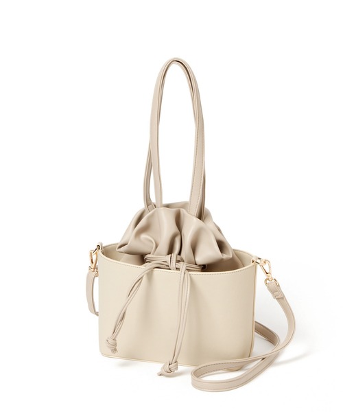 mysty woman（ミスティウーマン）の「ボックスIN巾着バッグ 236927