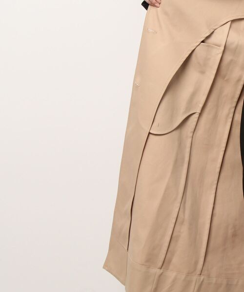 ALLSAINTS(オールセインツ)の「CADE TRENCH(トレンチコート・レディース・ブラック系その他・4/8/6)」の4枚目の写真