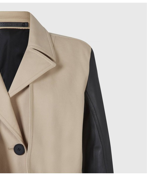 ALLSAINTS(オールセインツ)の「CADE TRENCH(トレンチコート・レディース・ブラック系その他・4/8/6)」の10枚目の写真
