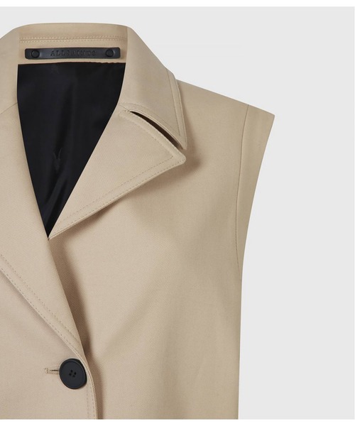 ALLSAINTS(オールセインツ)の「CADE TRENCH(トレンチコート・レディース・ブラック系その他・4/8/6)」の13枚目の写真