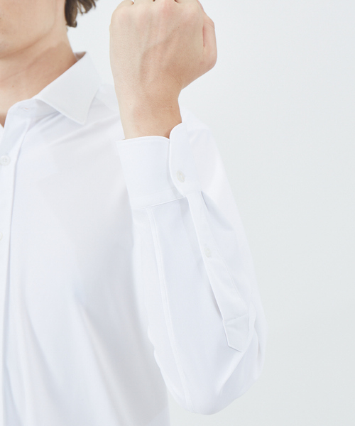 Bagutta(バグッタ)の「【別注】BAGUTTA EXCLUSIVE ストレッチ シャツ(シャツ/ブラウス・メンズ・ホワイト/カーキ/ブラウン・X-SMALL/S/M/L)」の10枚目の写真