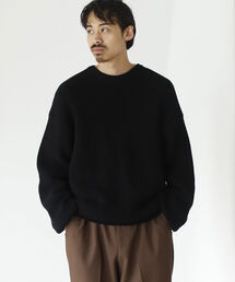 BEAMS | BEAMS / 5ゲージ ルーズ ワッフル ニット(ニット/セーター)