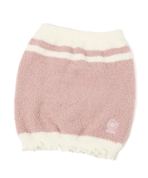 LAKOLE（ラコレ）の「ライン柄ニットボディウォーマー / 216584（その他ルームウェア・レディース・ベージュ/ピンク/グリーン/チャコール・FREE）」の4枚目の写真