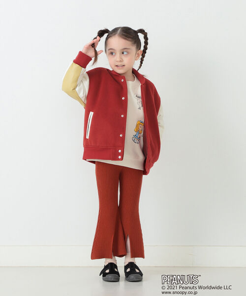 B:MING by BEAMS（ビーミングバイビームス）の「B:MING by BEAMS / Peanuts 総柄 スウェット（90~140cm）（スウェット・キッズ・オフホワイト/サックスブルー・120/130/140/100/110/90）」の16枚目の写真
