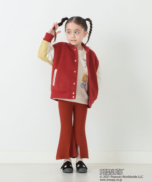 B:MING by BEAMS（ビーミングバイビームス）の「B:MING by BEAMS / Peanuts 総柄 スウェット（90~140cm）（スウェット・キッズ・オフホワイト/サックスブルー・120/130/140/100/110/90）」の17枚目の写真