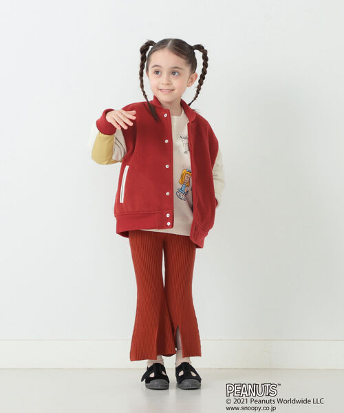 B:MING by BEAMS（ビーミングバイビームス）の「B:MING by BEAMS / Peanuts 総柄 スウェット（90~140cm）（スウェット・キッズ・オフホワイト/サックスブルー・120/130/140/100/110/90）」の18枚目の写真