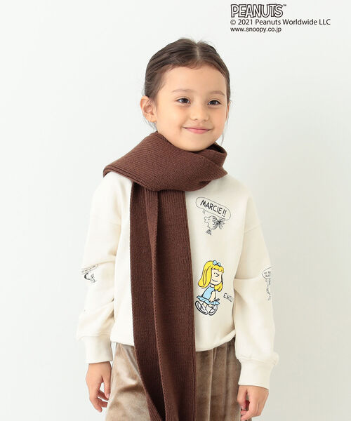 B:MING by BEAMS（ビーミングバイビームス）の「B:MING by BEAMS / Peanuts 総柄 スウェット（90~140cm）（スウェット・キッズ・オフホワイト/サックスブルー・120/130/140/100/110/90）」の20枚目の写真