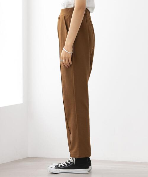 FEELING MADE（フィーリングメイド）の「FEELING MADE ストレッチポンチ テーパード パンツ <UNISEX>（その他パンツ・レディース・ベージュ/ブラック/ワインレッド・S/L/M）」の15枚目の写真