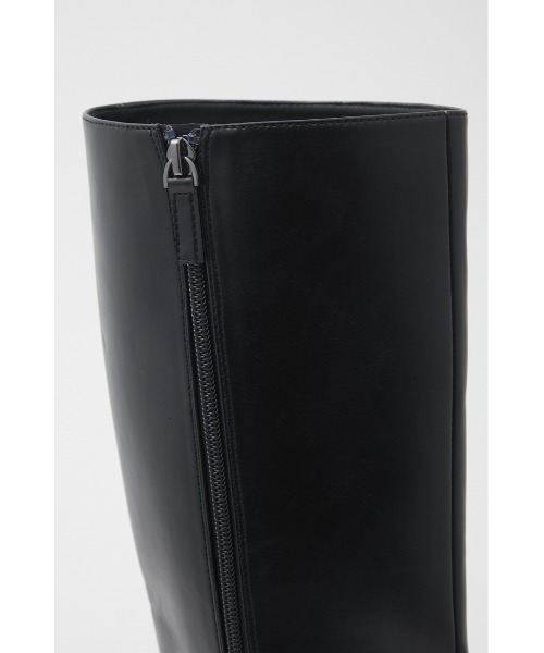 SLY（スライ）の「ROUND TOE KNEE BOOTS/ラウンドトゥニーブーツ（ブーツ・レディース・ブラック・SMALL/MEDIUM/LARGE）」の8枚目の写真