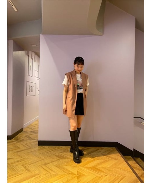 SLY（スライ）の「ROUND TOE KNEE BOOTS/ラウンドトゥニーブーツ（ブーツ・レディース・ブラック・SMALL/MEDIUM/LARGE）」の11枚目の写真