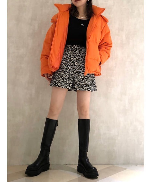 SLY（スライ）の「ROUND TOE KNEE BOOTS/ラウンドトゥニーブーツ（ブーツ・レディース・ブラック・SMALL/MEDIUM/LARGE）」の17枚目の写真