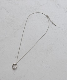 Abahouse Devinette | オーバルフォルムネックレス(ネックレス)