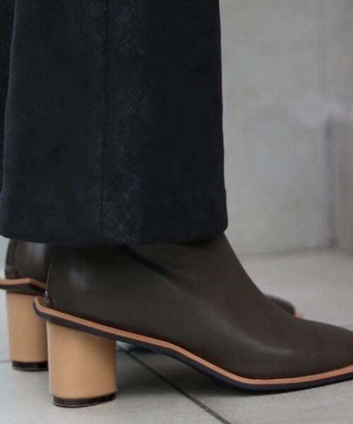 AULA AILA(アウラアイラ)の「【別注】AULA AILA/アウラアイラ/ショートブーツ(ブーツ・レディース・ブラック/カーキ/オフホワイト・35.5/36.5/37.5)」の17枚目の写真