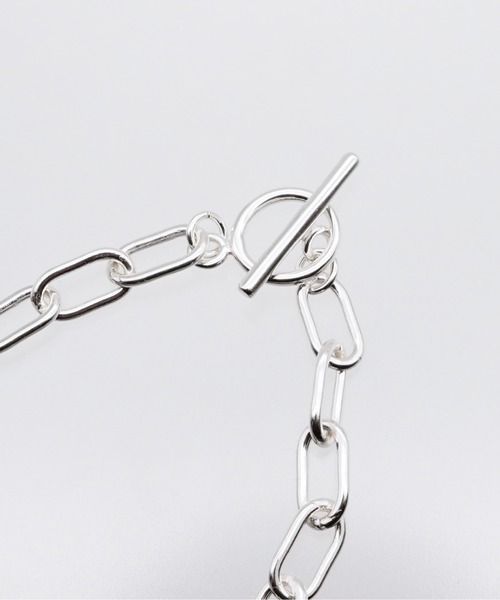 ISOLATION（アイソレーション）の「【ISOLATION / アイソレーション】silver925 Oval Chain Bracelet / オーバルチェーンブレスレット（ブレスレット・レディース・シルバー・16.5cm/19cm/17cm）」の5枚目の写真