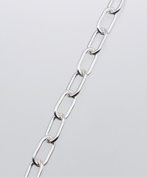 ISOLATION（アイソレーション）の「【ISOLATION / アイソレーション】silver925 Oval Chain Bracelet / オーバルチェーンブレスレット（ブレスレット・レディース・シルバー・16.5cm/19cm/17cm）」の4枚目の写真