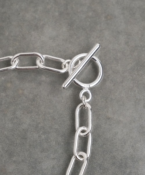 ISOLATION（アイソレーション）の「【ISOLATION / アイソレーション】silver925 Oval Chain Bracelet / オーバルチェーンブレスレット（ブレスレット・レディース・シルバー・16.5cm/19cm/17cm）」の13枚目の写真
