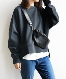 and it_（アンドイット）の「ダンボールニットワイドプルオーバー（スウェット）」