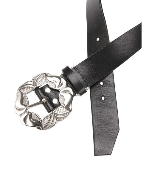 PAMEO POSE(パメオポーズ)の「Rafflesia Belt(ベルト・レディース・ブラック/レッド・FREE)」の4枚目の写真