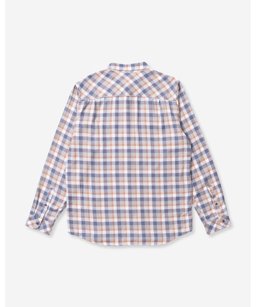 Hurley （ハーレー）の「M BEND BURNOUT FLANN / フランネルチェックシャツ（シャツ/ブラウス・メンズ・ブラック系その他/ブルー系その他・MEDIUM/SMALL/LARGE/X-LARGE）」の7枚目の写真