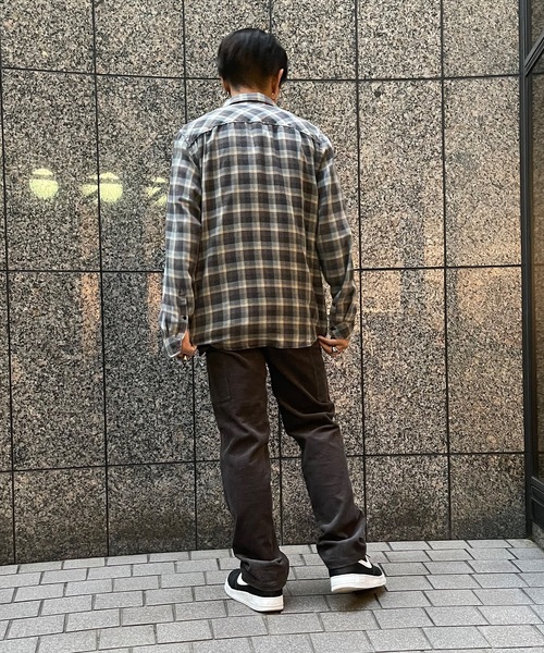 Hurley （ハーレー）の「M BEND BURNOUT FLANN / フランネルチェックシャツ（シャツ/ブラウス・メンズ・ブラック系その他/ブルー系その他・MEDIUM/SMALL/LARGE/X-LARGE）」の12枚目の写真