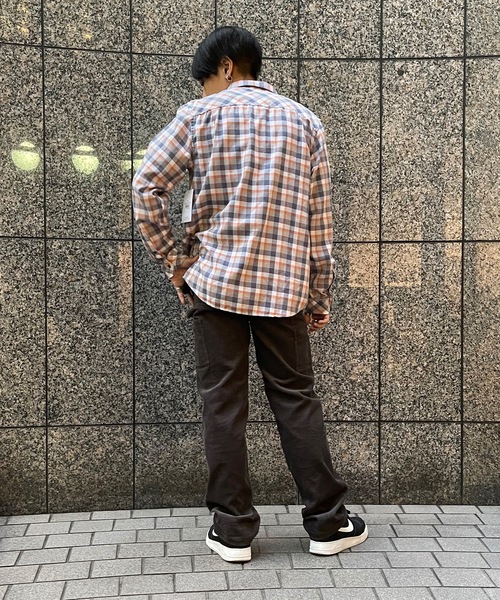 Hurley （ハーレー）の「M BEND BURNOUT FLANN / フランネルチェックシャツ（シャツ/ブラウス・メンズ・ブラック系その他/ブルー系その他・MEDIUM/SMALL/LARGE/X-LARGE）」の10枚目の写真