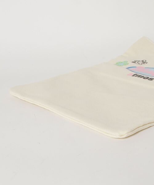 atmos pink(アトモスピンク)の「ゆたせな × atmos pink サスティナエコバッグ (IVORY)(トートバッグ・レディース・アイボリー・FREE)」の2枚目の写真