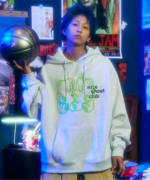Istkunst Nice Ghost Club Gummy Bear Logo Hoodie ナイスゴーストクラブ グミベアー アンド ロゴ フーディー