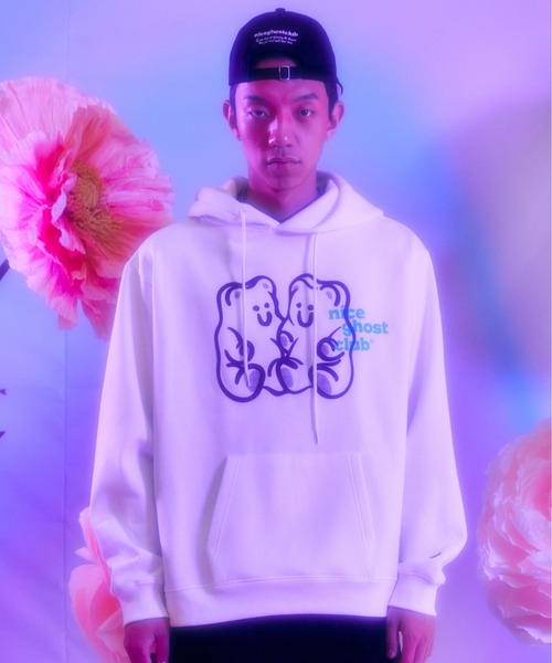 爆売り即出荷 セール Istkunst Nice Ghost Club Gummy Bear Logo Hoodie ナイスゴーストクラブ グミベアー アンド ロゴ フーディー パーカー Istkunst イストクンスト のファッション 非対面販売 Arenatheatre Net