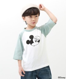 ディズニー ミッキー 7分袖Tシャツ