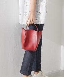 【牛革】チューリップミニボストンバッグ