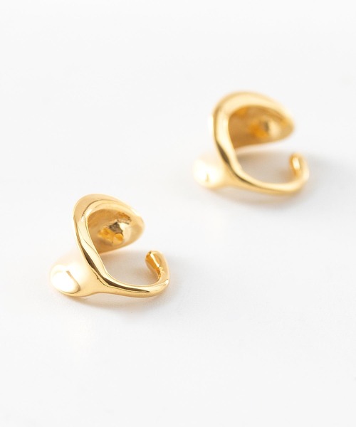 JUICY ROCK（ジューシーロック）の「GP(SV925)/SV925 ドロップカフイヤリング（イヤリング・レディース・シルバー/ゴールド・ONE SIZE）」の8枚目の写真