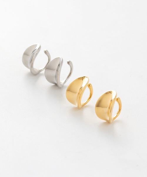 JUICY ROCK（ジューシーロック）の「GP(SV925)/SV925 ドロップカフイヤリング（イヤリング・レディース・シルバー/ゴールド・ONE SIZE）」の4枚目の写真