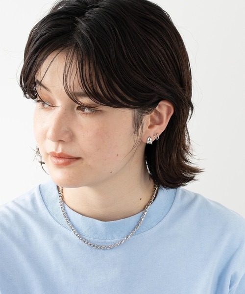 JUICY ROCK（ジューシーロック）の「GP(SV925)/SV925 ドロップカフイヤリング（イヤリング・レディース・シルバー/ゴールド・ONE SIZE）」の5枚目の写真