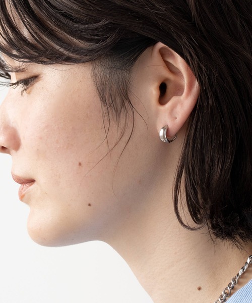 JUICY ROCK（ジューシーロック）の「GP(SV925)/SV925 ドロップカフイヤリング（イヤリング・レディース・シルバー/ゴールド・ONE SIZE）」の9枚目の写真