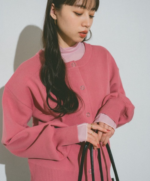 VANNIE U（ヴァニーユー）の「2WAYメロウシアートップス（Tシャツ/カットソー・レディース・アイボリー/ライトブルー/イエロー/ブラック/ピンク/パープル・FREE）」の7枚目の写真