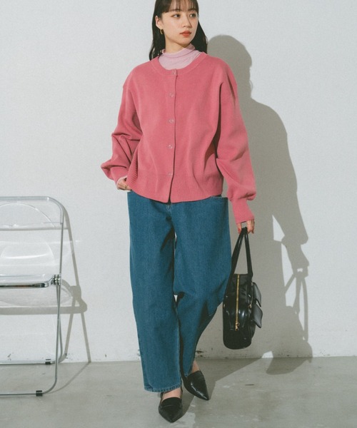 VANNIE U（ヴァニーユー）の「2WAYメロウシアートップス（Tシャツ/カットソー・レディース・アイボリー/ライトブルー/イエロー/ブラック/ピンク/パープル・FREE）」の8枚目の写真