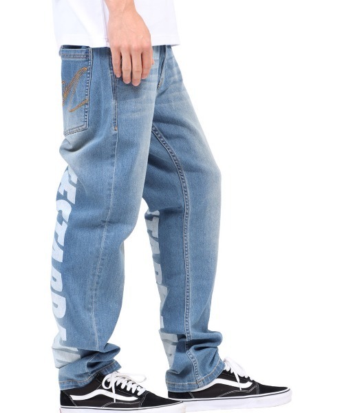 NESTA BRAND(ネスタブランド)の「ライトオンスストレッチロゴイージーデニム(デニムパンツ・メンズ・ブルー系その他・L/M/XL)」の9枚目の写真