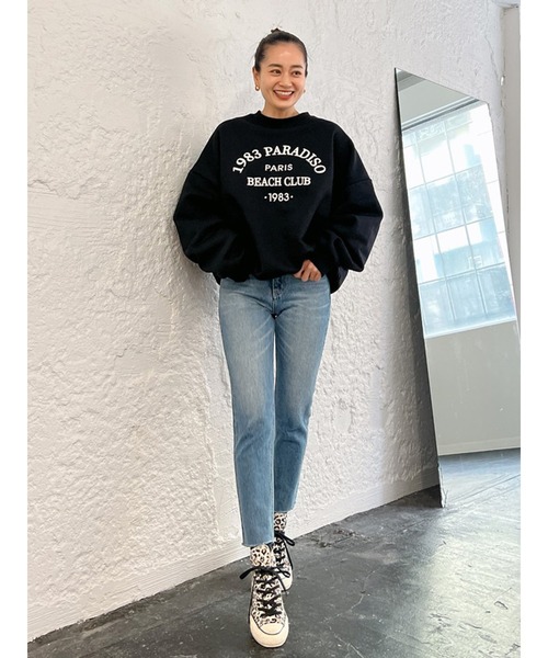 Vicente（ヴィセンテ）の「Beach club sweat（スウェット・レディース・ホワイト/グレー/ブラック・FREE）」の14枚目の写真