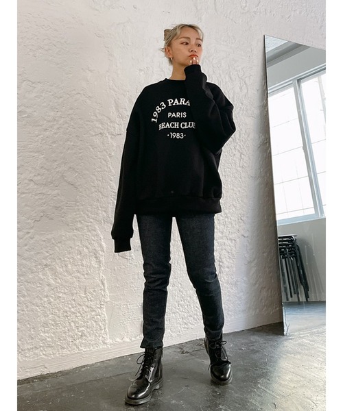 Vicente（ヴィセンテ）の「Beach club sweat（スウェット・レディース・ホワイト/グレー/ブラック・FREE）」の15枚目の写真