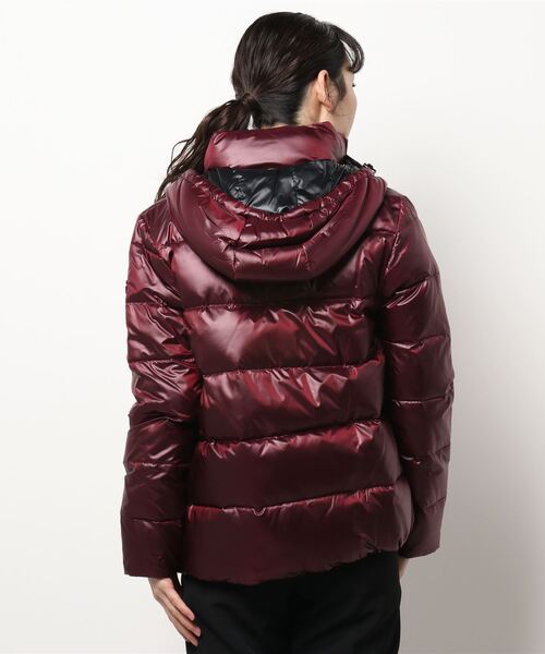 MICHAEL KORS(マイケルコース)の「SHORT PUFFER W BIB(ダウンジャケット/コート・レディース・レッド系・S/M/XS)」の3枚目の写真