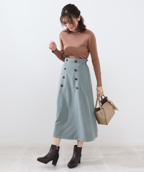 DRESKIP(ドレスキップ)の「◆【通勤】スカ-フ付きタッセルトート(トートバッグ・レディース・ブラック/ベージュ/グレー・00)」の12枚目の写真