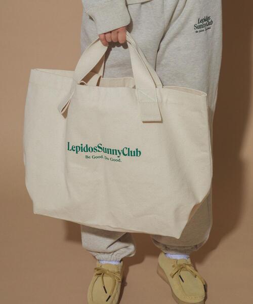 Lepidos（レピドス）の「＜Lepidos Sunny Club＞ラージ クラブトートバッグ（トートバッグ・レディース・ナチュラル/イエロー・FREE）」の5枚目の写真