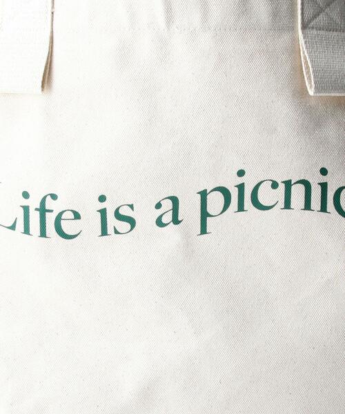 Lepidos（レピドス）の「＜Lepidos Sunny Club＞ラージ クラブトートバッグ（トートバッグ・レディース・ナチュラル/イエロー・FREE）」の15枚目の写真